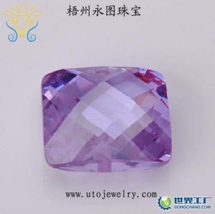 厂家直供锆石双龟面 宝石首饰配件的匠心之选